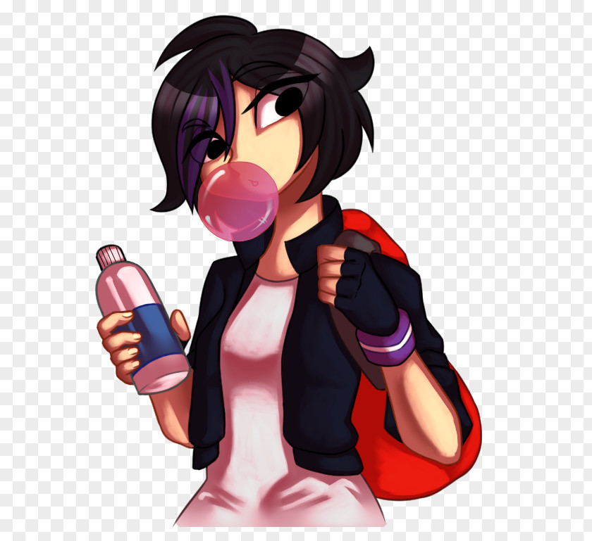 Crime Master Gogo GoGo Tomago Big Hero 6 Marvel Comics Character Fan Art PNG