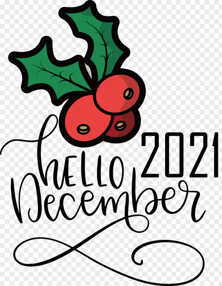 Hello December December Winter PNG