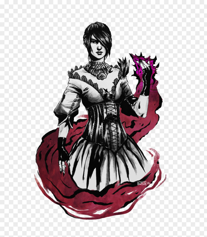 Morrigan Heroes Of Dragon Age Elf Legendary Creature PNG