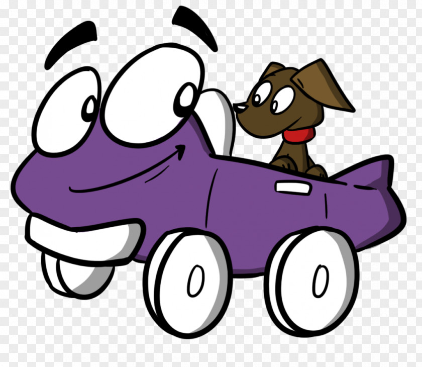 Car Cartoon Canidae Dog Clip Art PNG