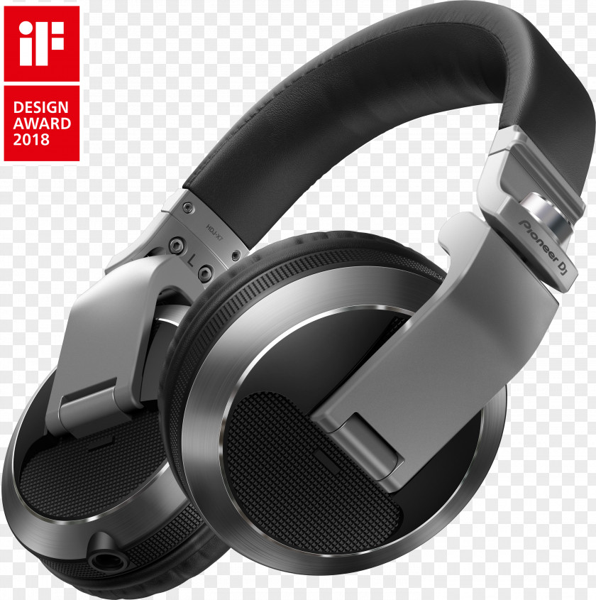 Headphones DJ Pioneer HDJ-X7-K Over-the-ear Corporation Disc Jockey PNG