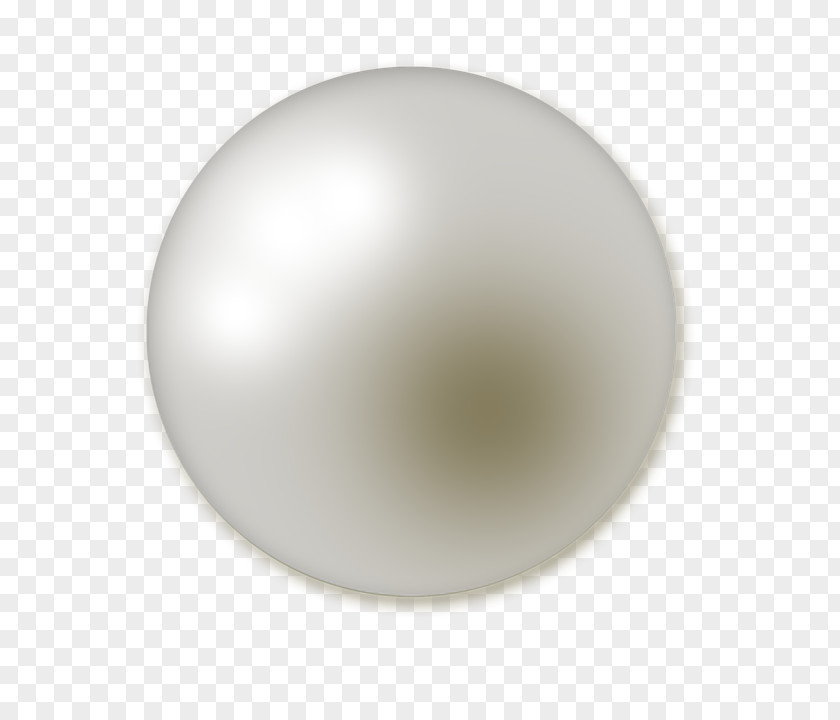 Pearl Product Material Sphere Design PNG