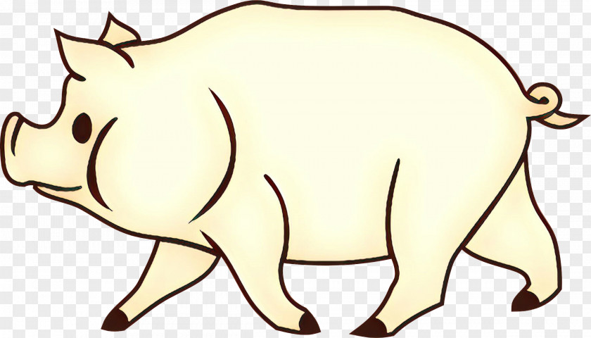 Pig Dog Clip Art Cattle Mammal PNG