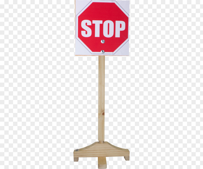 Wooden Pole Stop Sign Traffic Road Signs In Singapore The Highway Code PNG