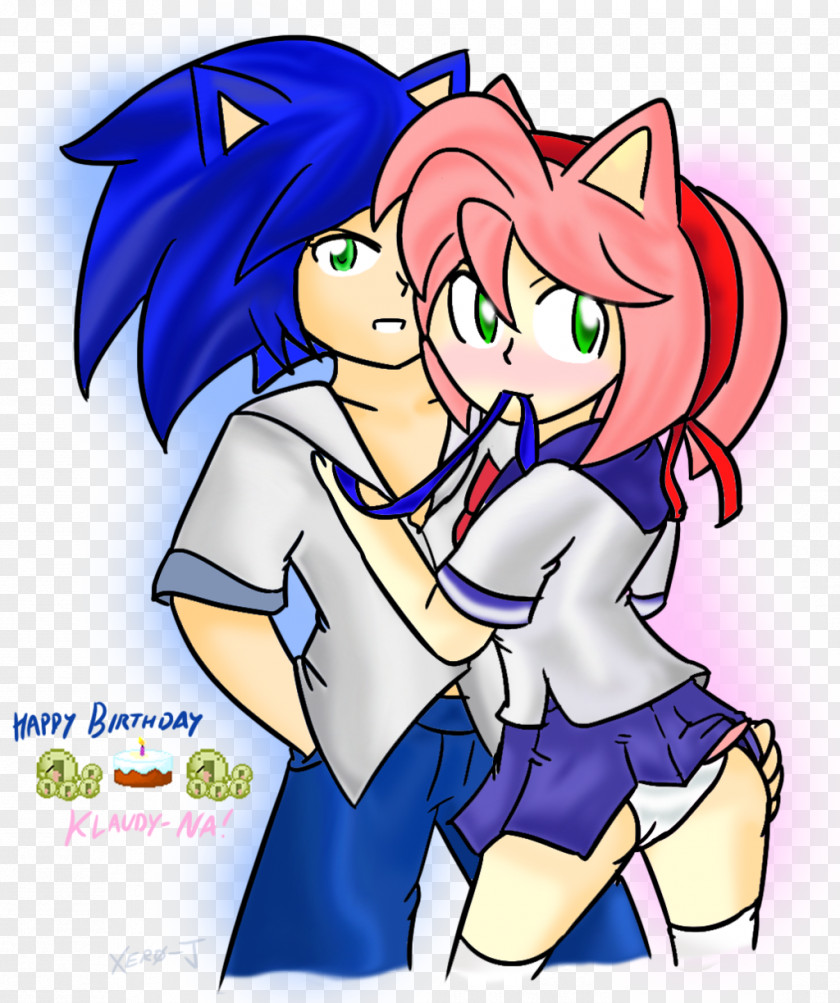 Amy Rose Sonic The Hedgehog Art School PNG