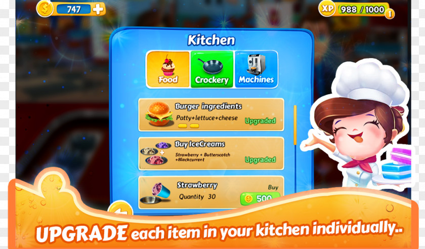 Android Restaurant Mania Santa Cooking Game Screenshot PNG