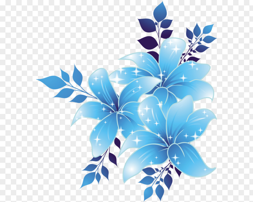 Bleu Ciel Borders And Frames Clip Art Flower Floral Design PNG