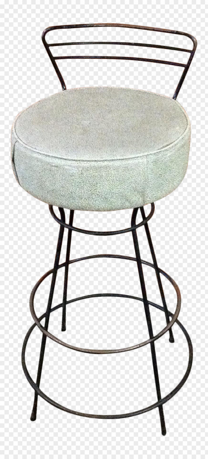Iron Stool Bar Table Chair Product Design PNG