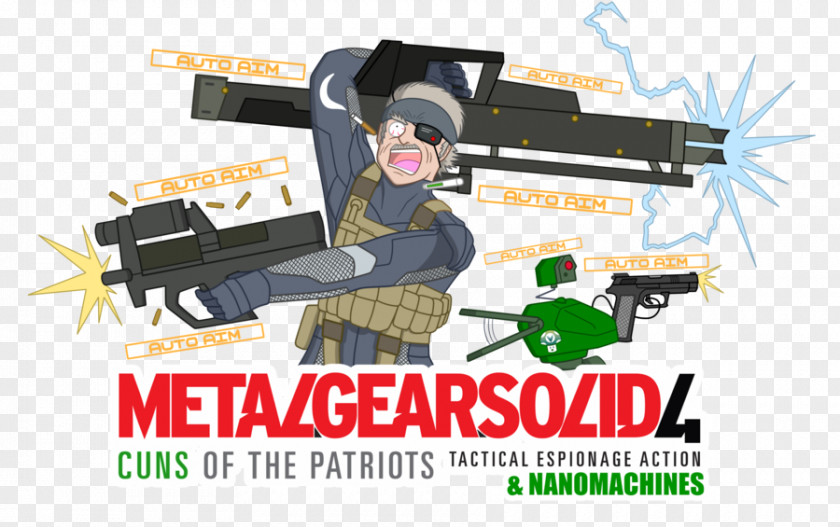 Metal Gear Solid 4 Guns Of The Patriots Work Art 影片彈幕 Artist PNG