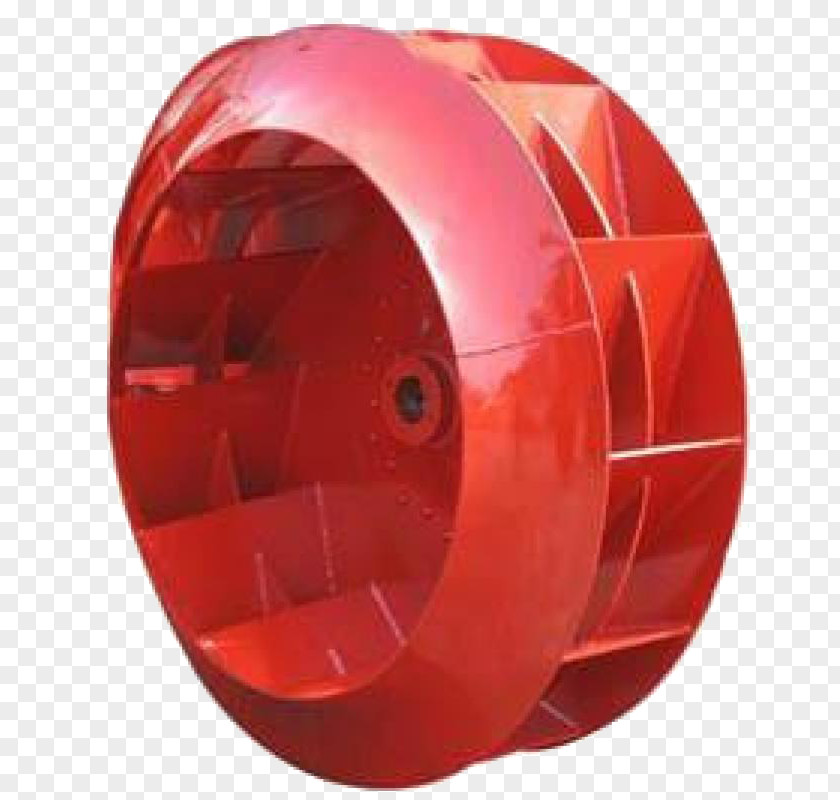 Red Exhaust Equipment Wind Turbine Fan Impeller Centrifuge Centrifugal PNG