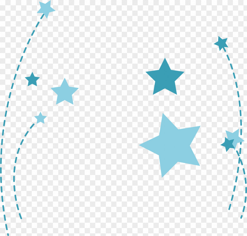 Stars Background Wall Decal Illustration PNG
