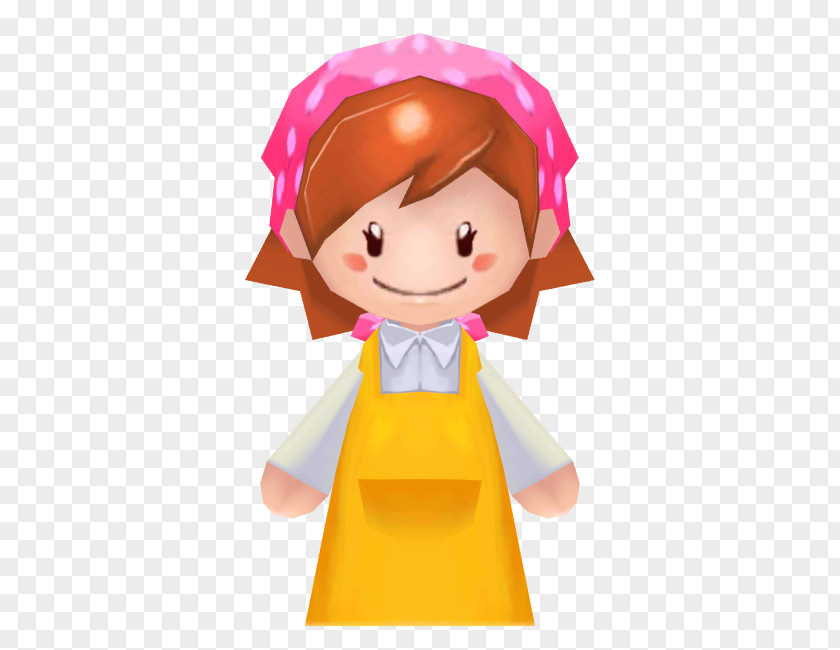 Toy Cooking Mama 5: Bon Appétit! Nintendo 3DS Doll PNG