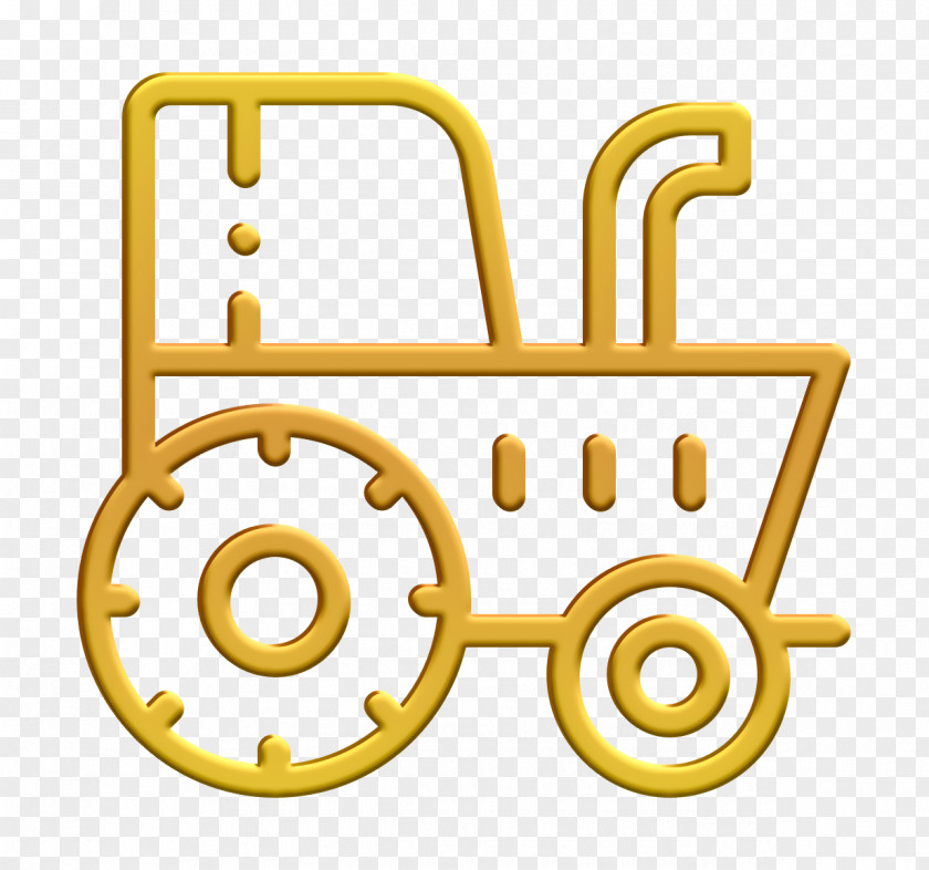 Vehicles And Transports Icon Tractor PNG