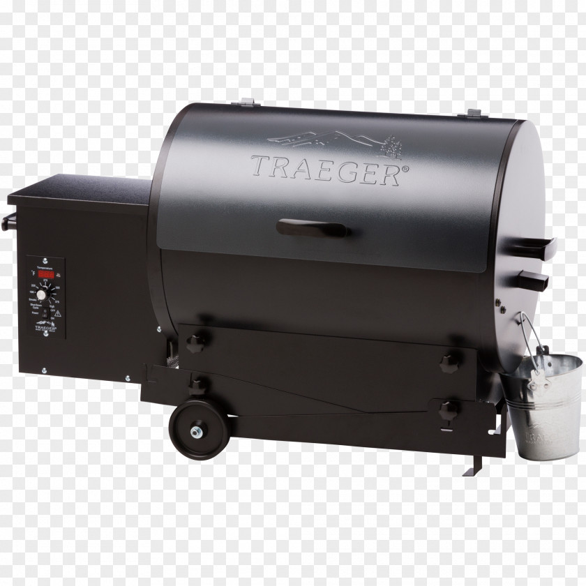 Barbecue Pellet Grill Traeger Junior Elite Outdoor Cooking Grilling PNG