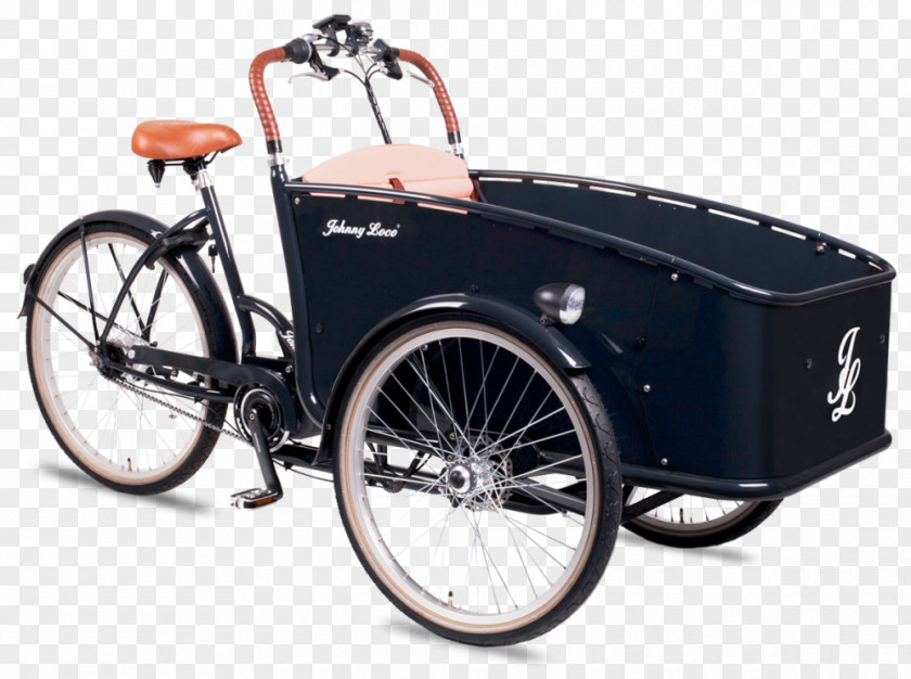 Bicycle Freight Electric Bakfiets Trailers PNG