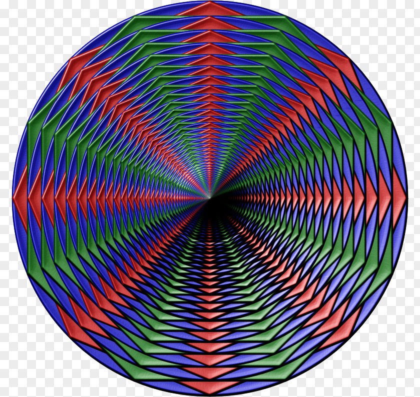 Circle Optical Illusion Clip Art RGB Color Model PNG
