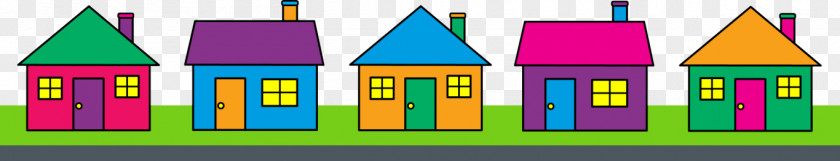 Community Cliparts Free Neighbourhood Content House Clip Art PNG