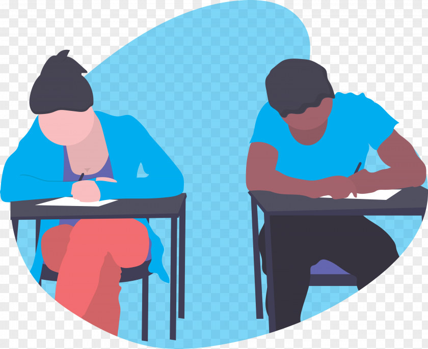 Exam Students PNG