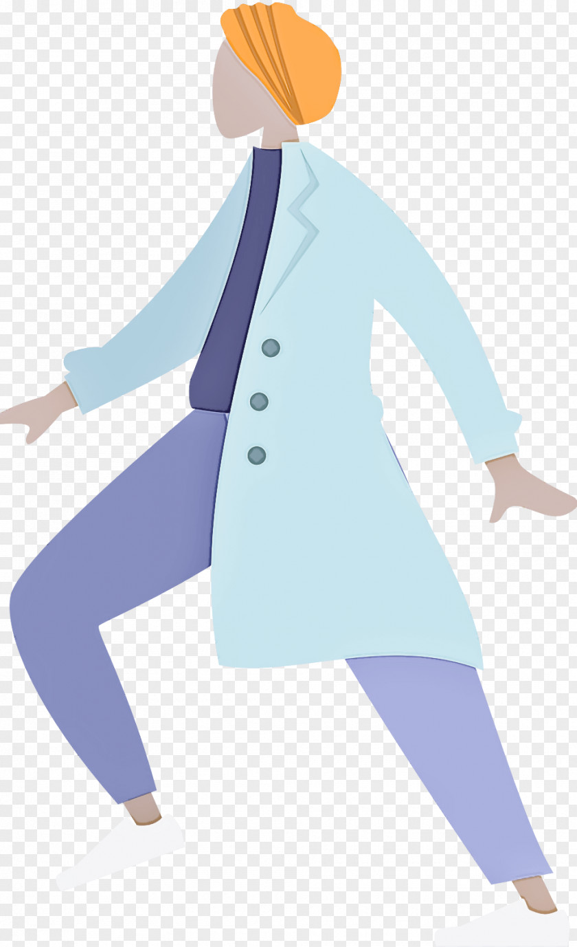 Walking Posture PNG