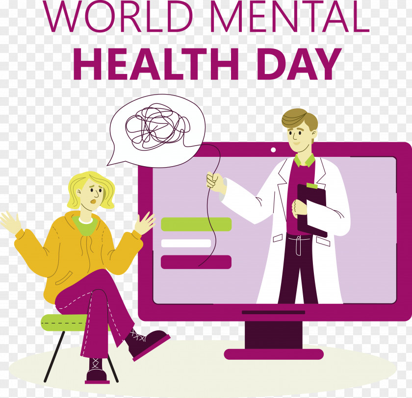 World Mental Health Day PNG