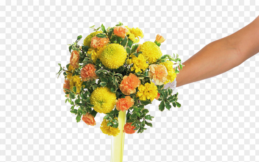 Bride Holding Bouquet Wedding Flower Floral Design PNG