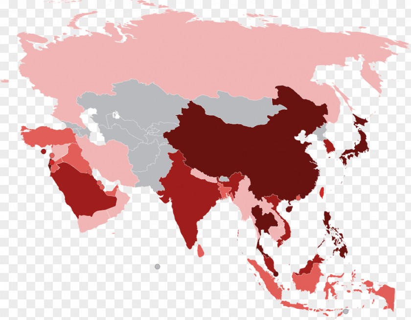 Flu Asia Blank Map Mapa Polityczna World PNG