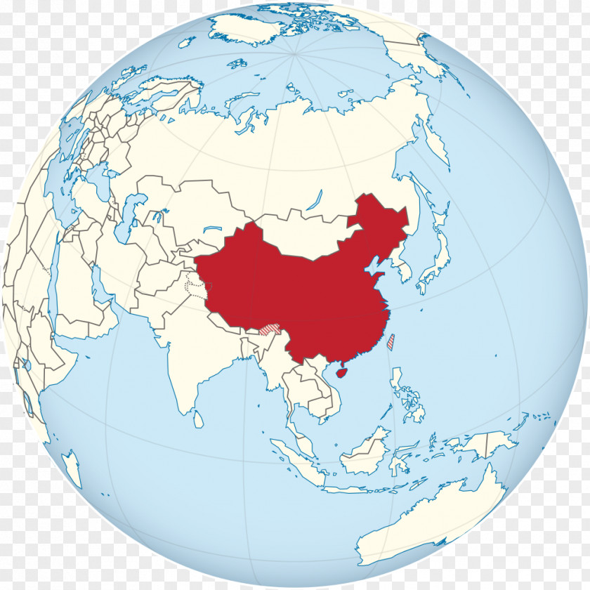 Globe World Map China Earth PNG