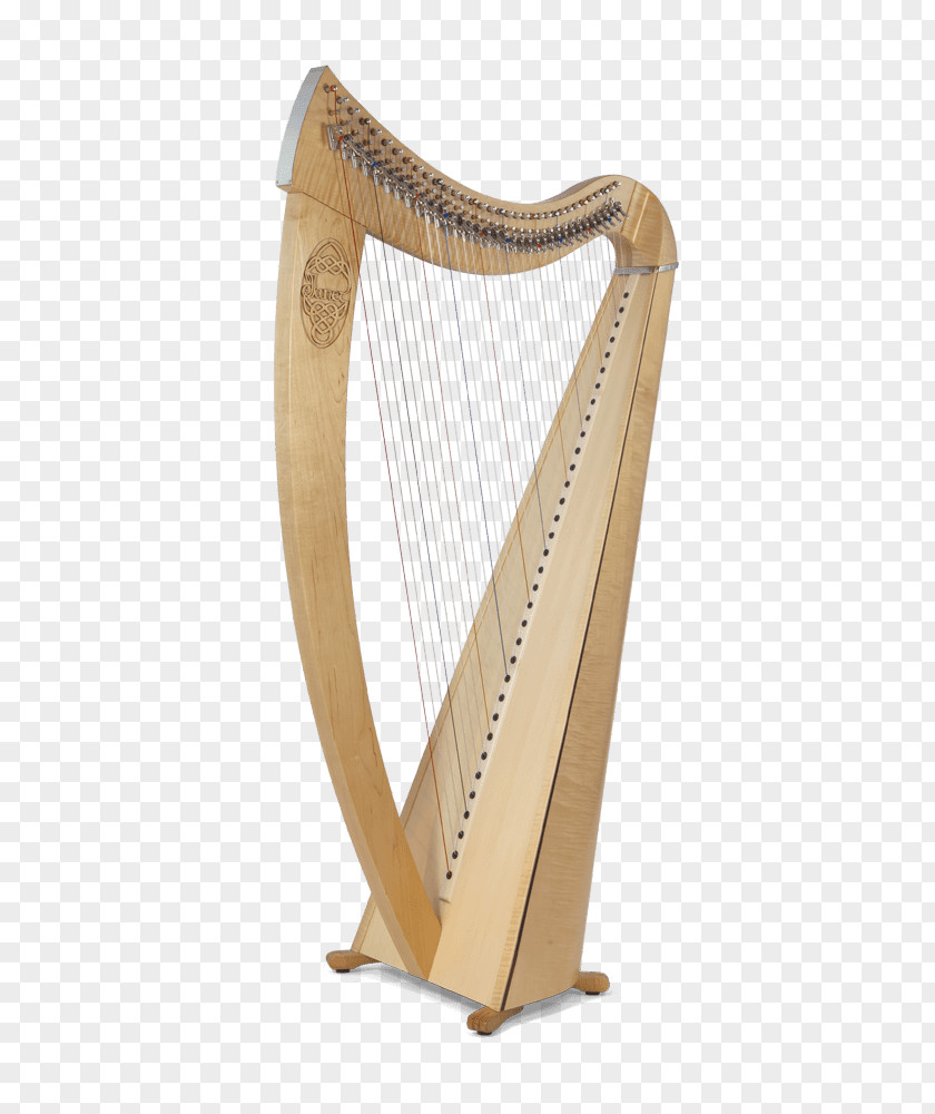 Harp Celtic Konghou Camac Harps Pedal PNG