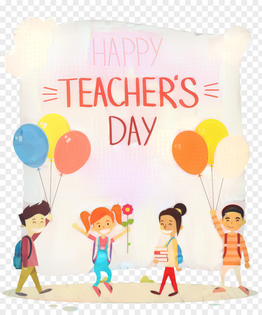 Party Supply Balloon Teachers Day Student PNG