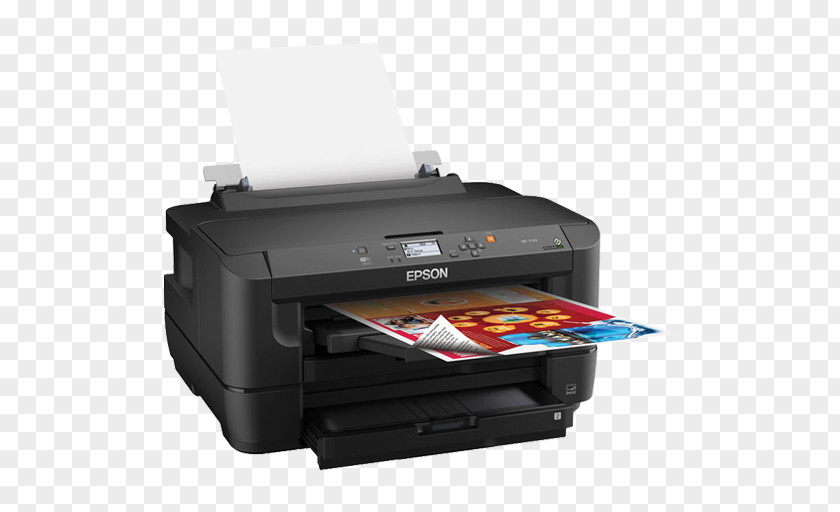 Printer Epson WorkForce WF-7110 WF-7210 Wide-format Inkjet Printing PNG