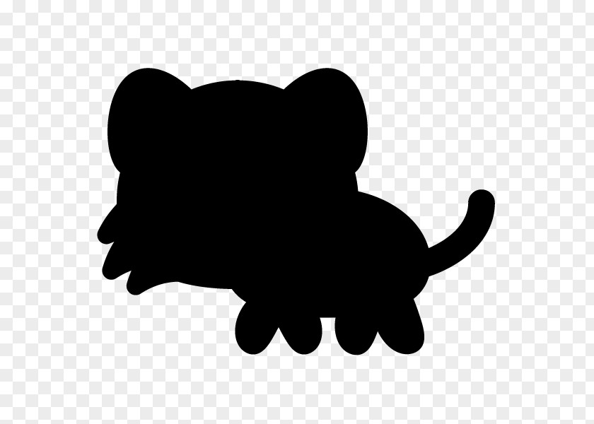 Silhouette Tiger Whiskers Lion PNG