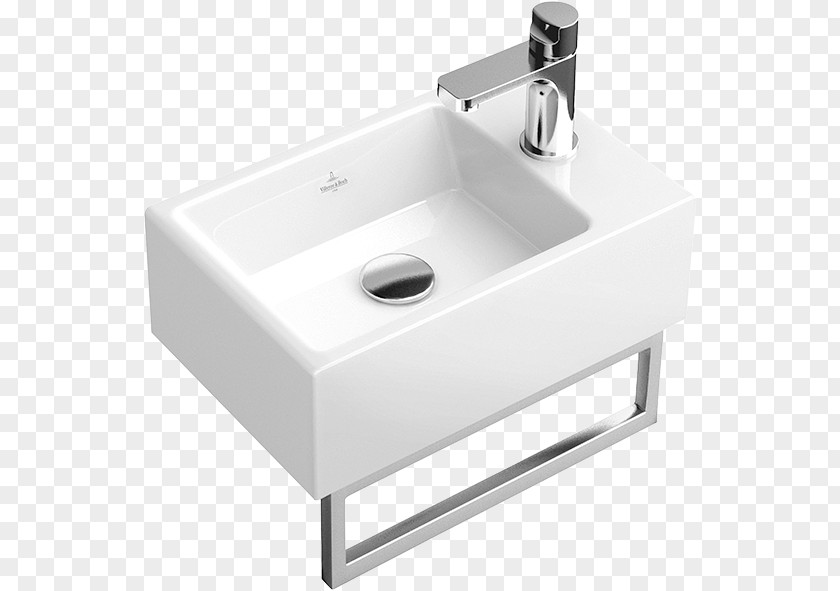 Sink Villeroy & Boch Ceramic Bathroom Tap PNG
