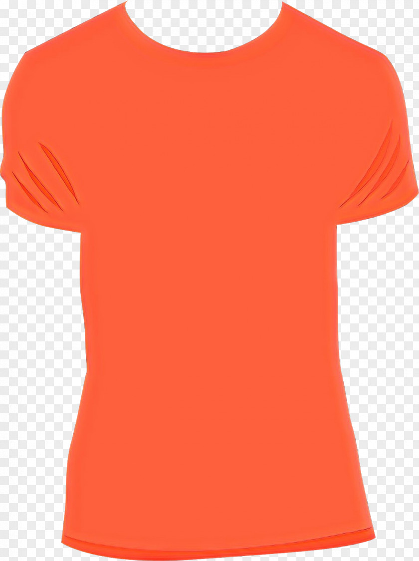Sportswear Top Orange PNG
