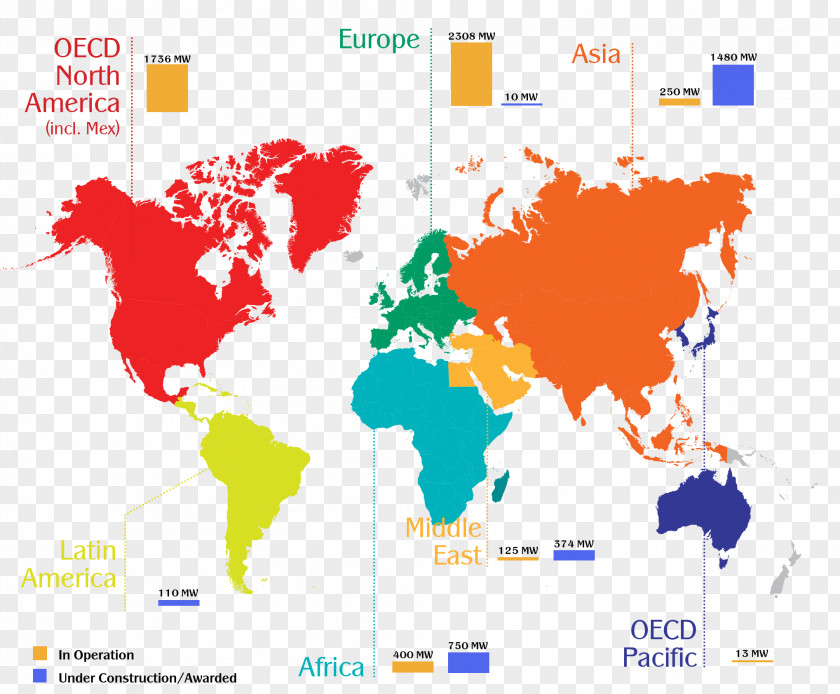 World Map Globe PNG