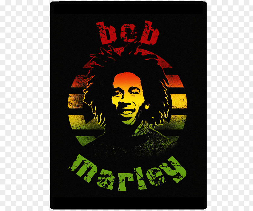 Bob Marley Reggae Rastafari Blanket Jamaica PNG