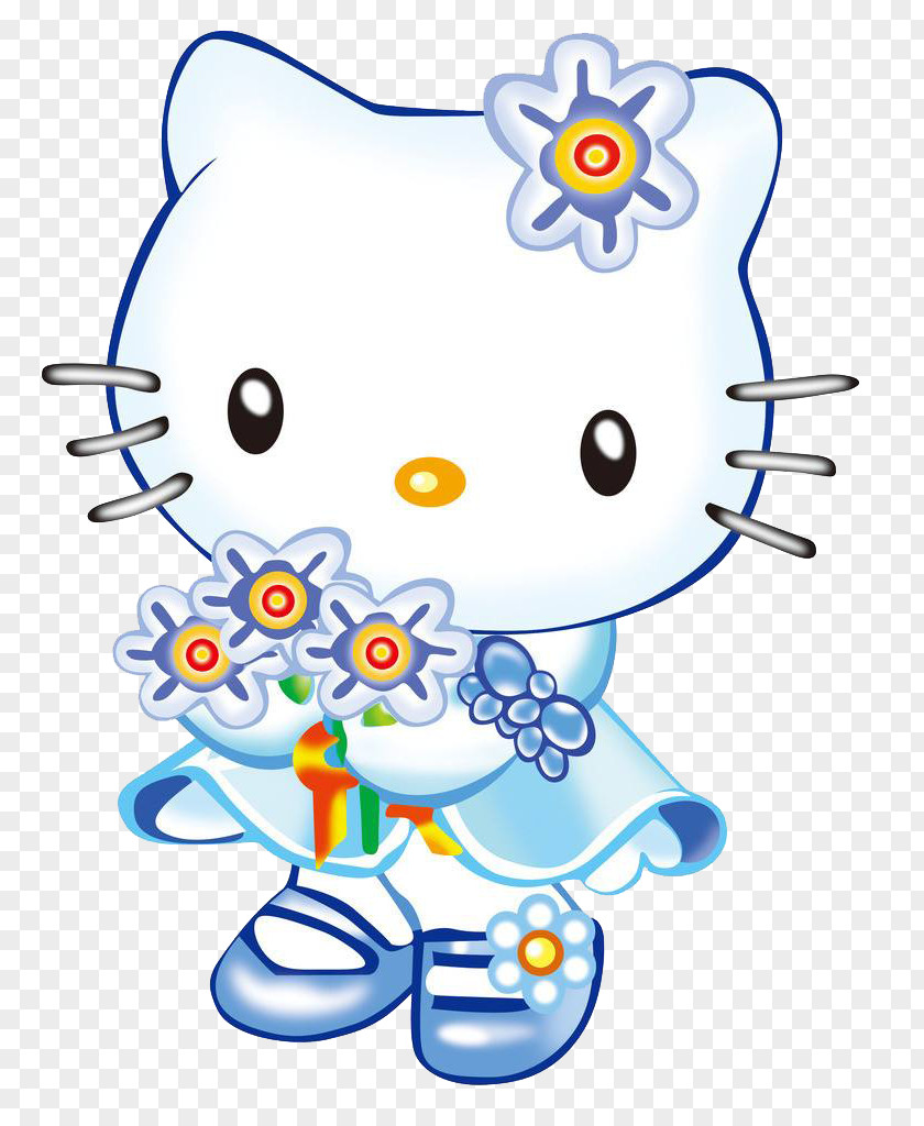 Cartoon Cat Picture Hello Kitty Nyanko. Lovely Pets Happy Clean Wallpaper PNG