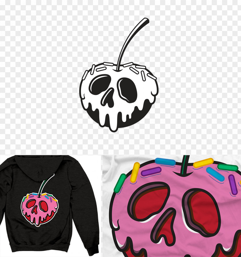Fife Product Design Pink M Skull PNG