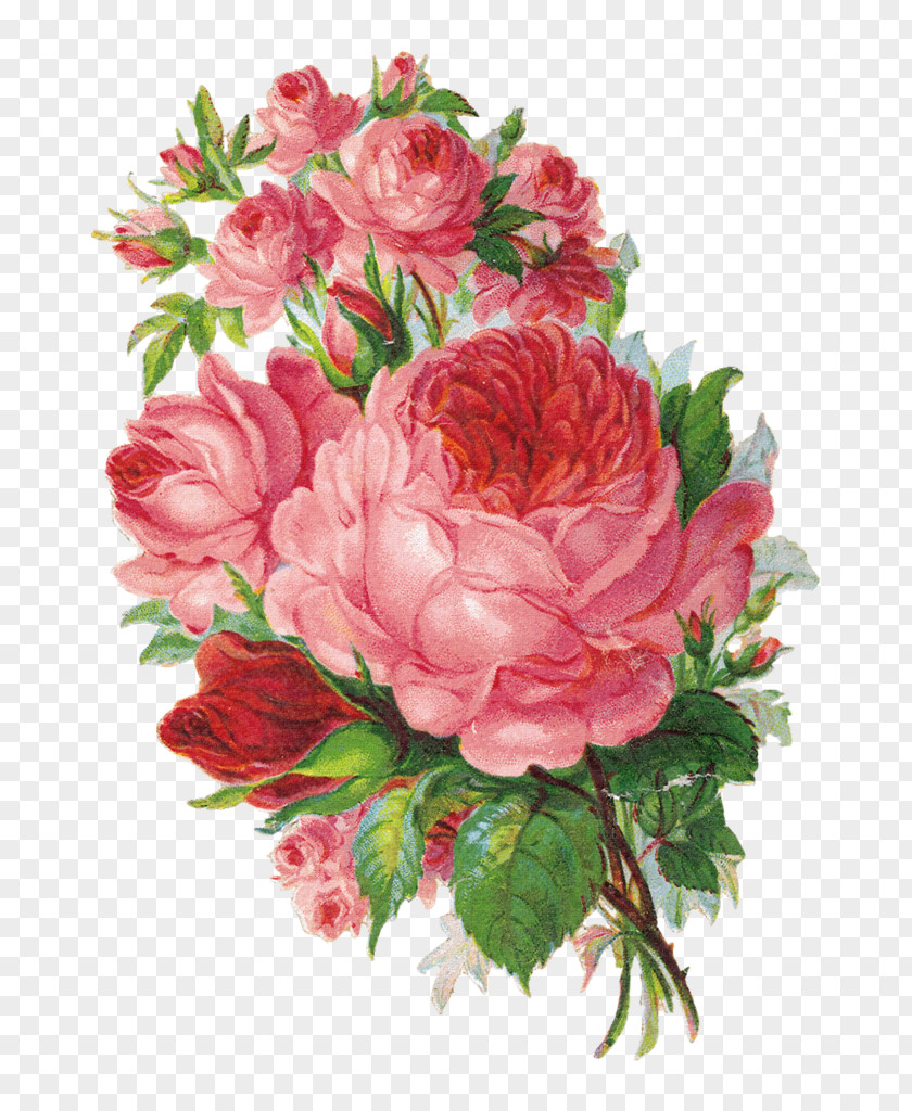 Flores Vintage Floristry Flower Bouquet Watercolor Painting Floral Design PNG