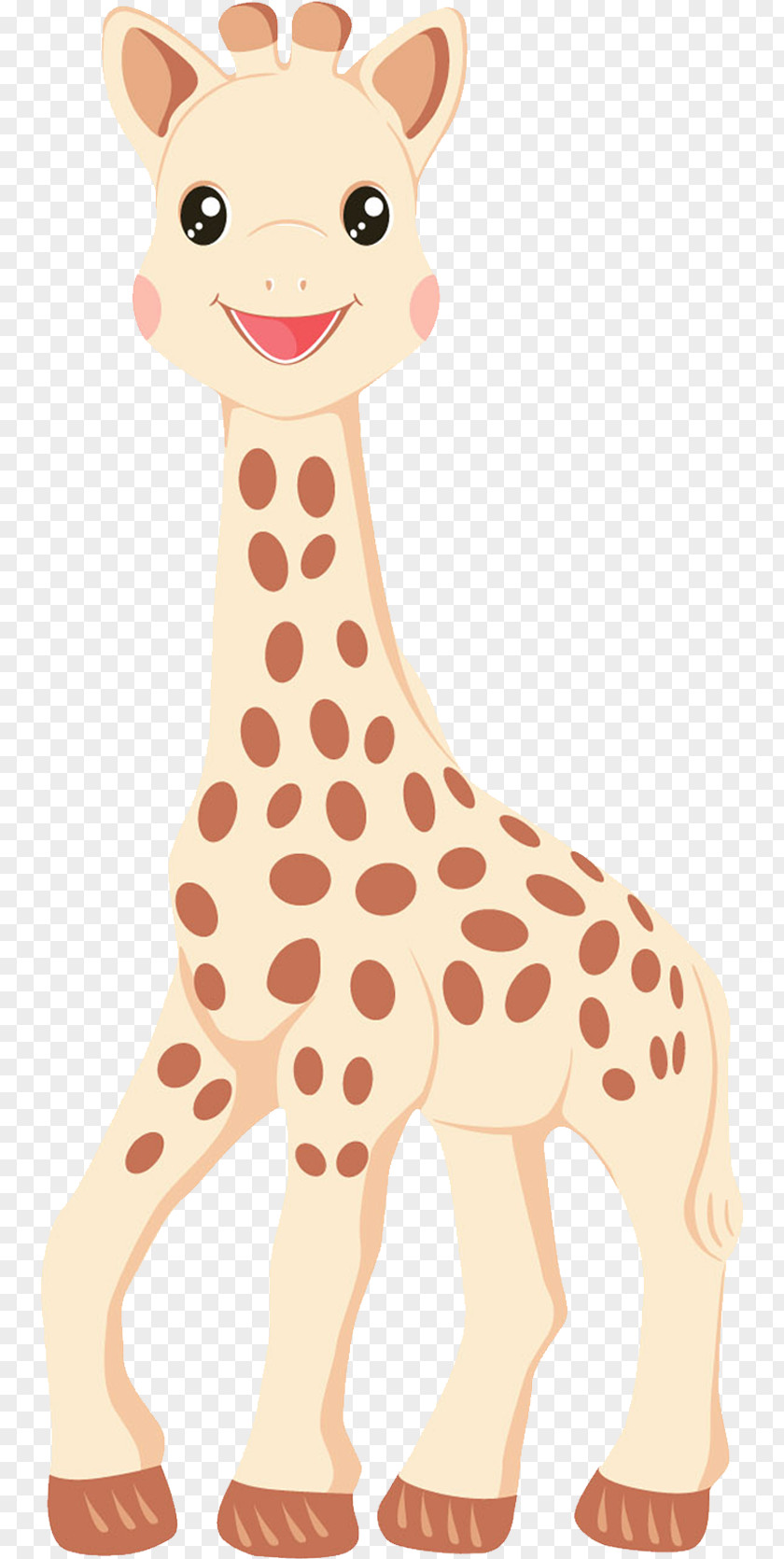 Giraffe Northern Sophie The Let's Get Counting! Infant Teether PNG