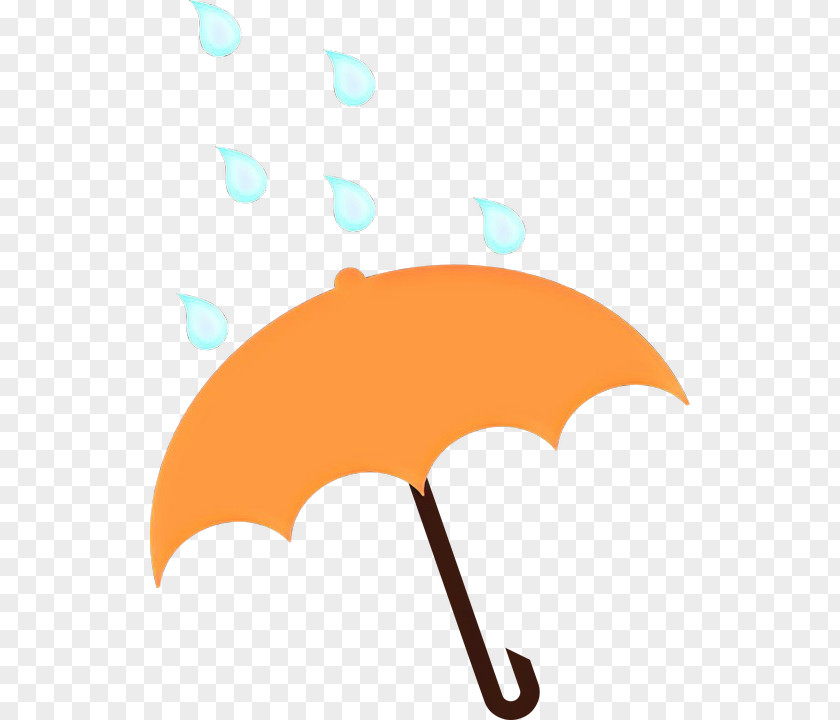 Logo Orange Umbrella Cartoon PNG