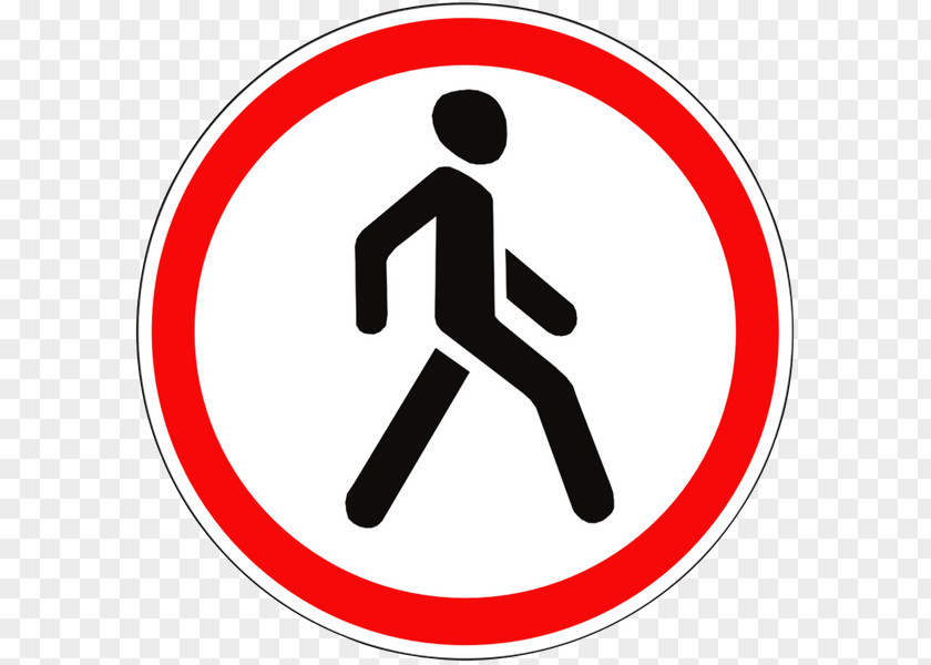 Prohibitory Traffic Sign Pedestrian Code PNG