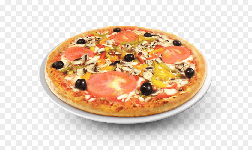 Sicilian Pizza PIZZALAND California-style Delivery PNG