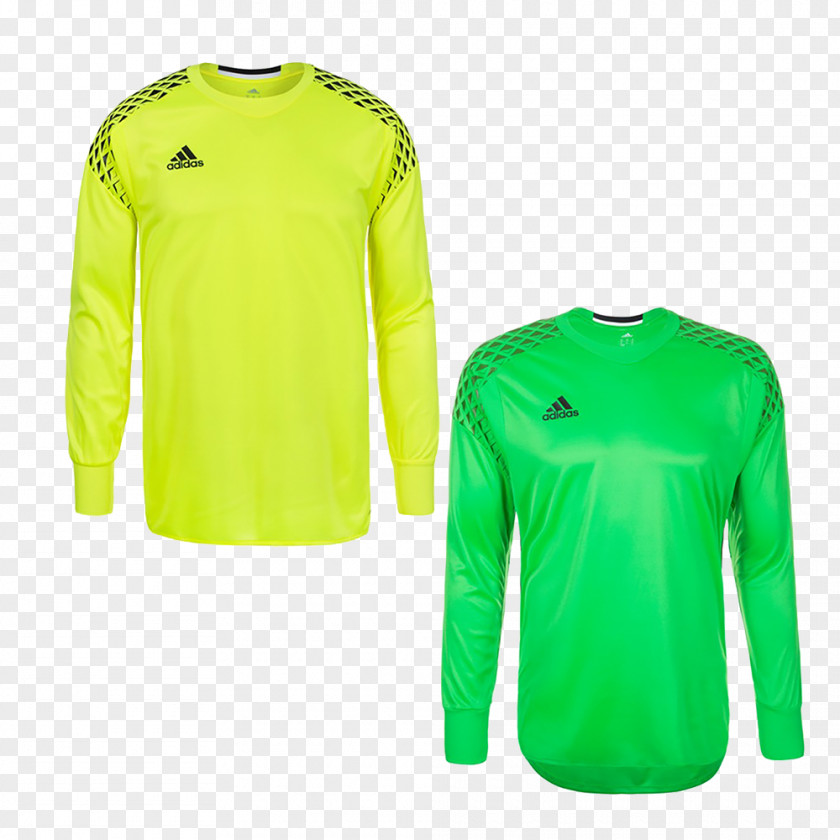 Soccer Goalkeeper Jersey T-shirt Sleeve Adidas Sport PNG