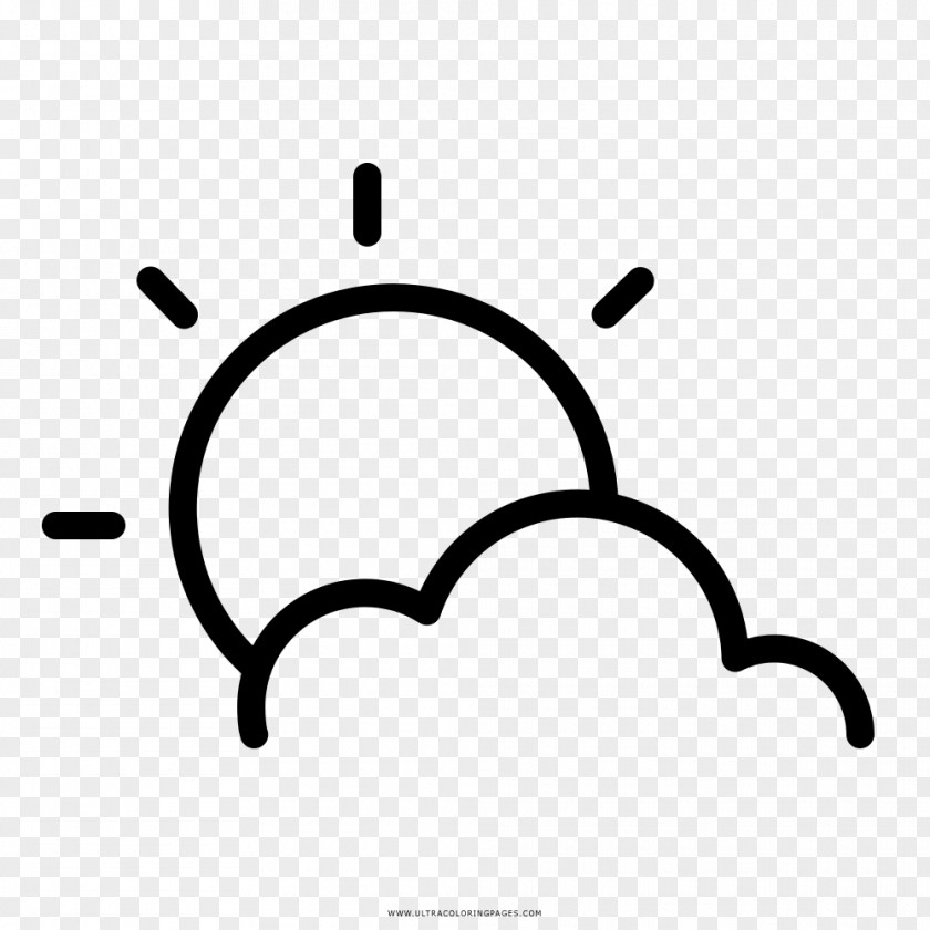 Cloud Drawing Coloring Book Clip Art PNG