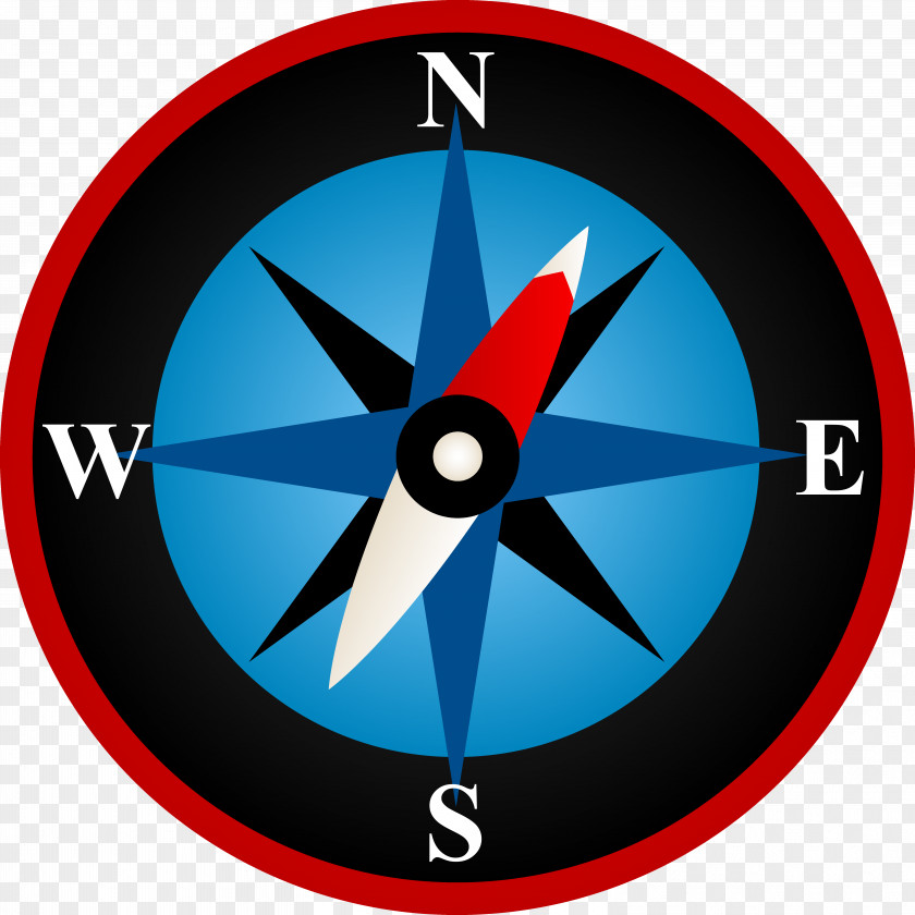 Free Compass Image North Cardinal Direction Clip Art PNG