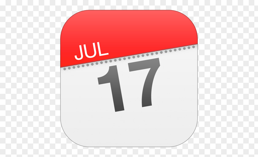 Apple Calendar MacOS PNG
