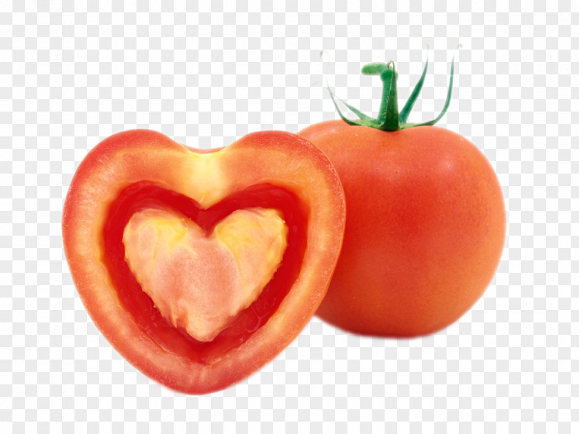 Printed Material Love Tomatoes Cherry Tomato Heart Vegetable Fruit Food PNG