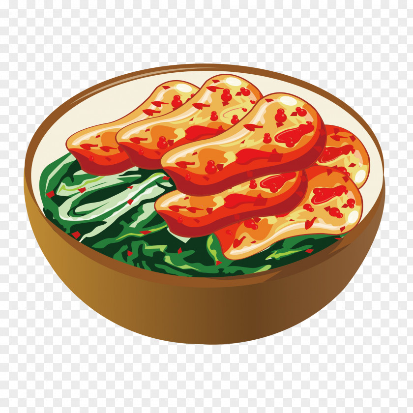 Vegetables And Meat Japanese Cuisine Sushi Chinese Instant Noodle Cooked Rice PNG