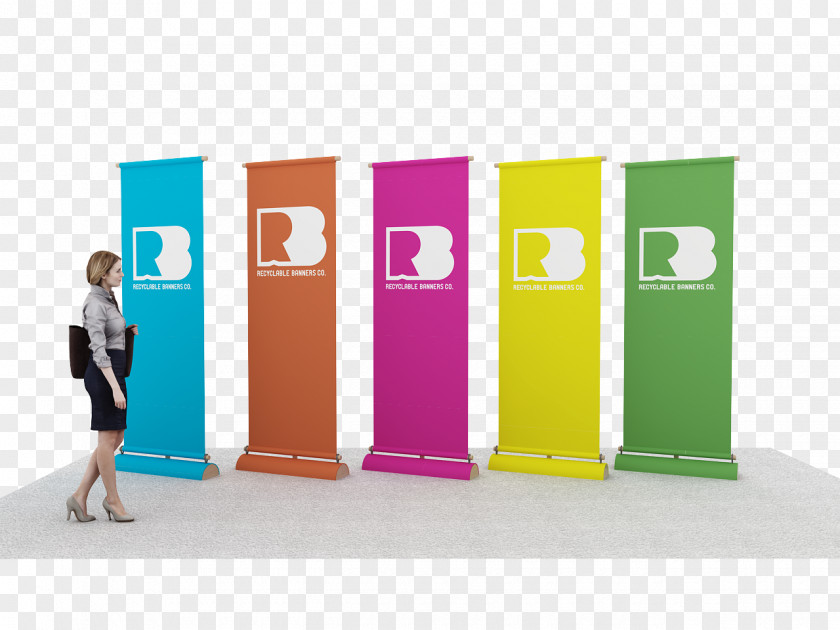 Design Banner Trade Show Display Sustainability Environmentally Friendly PNG