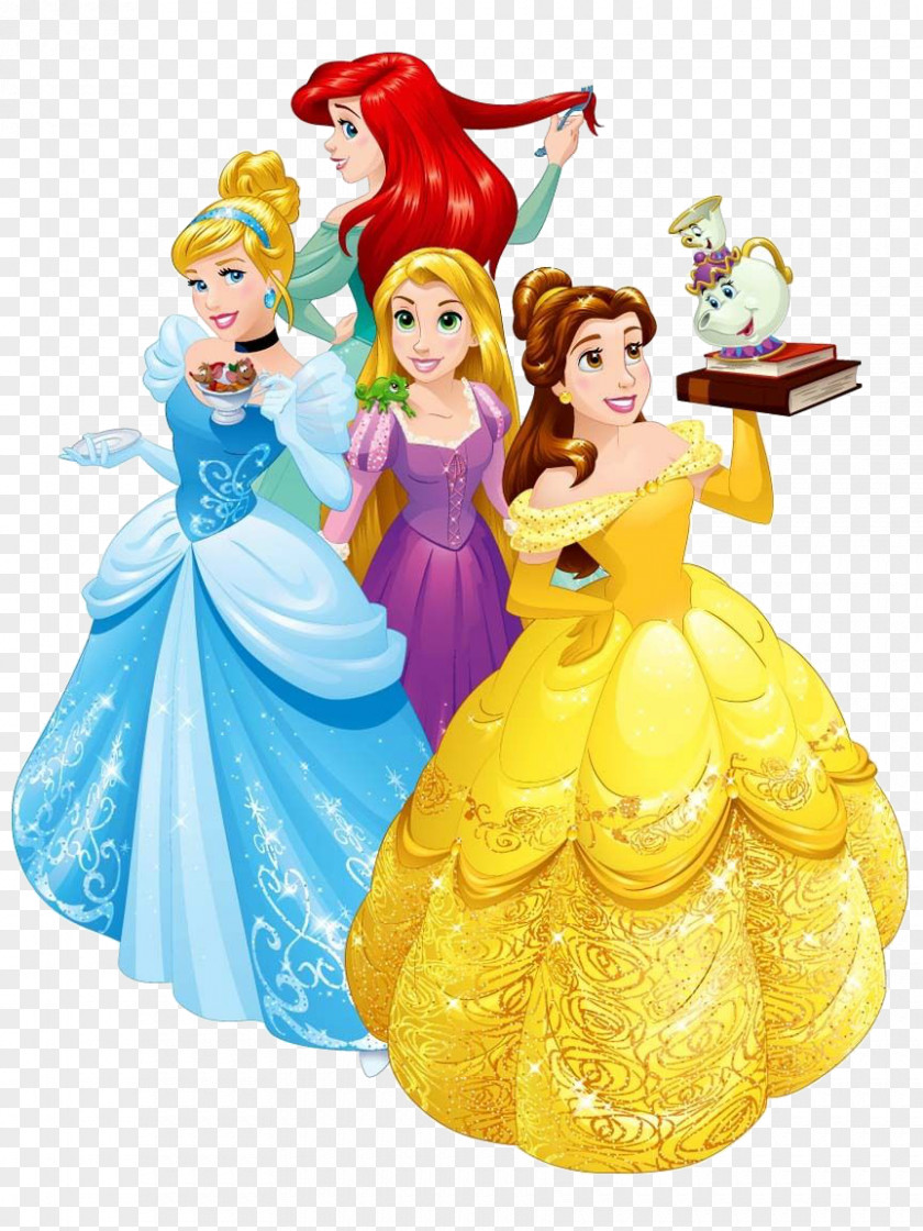 Disney Princess Aurora Ariel Rapunzel Jasmine Pocahontas PNG